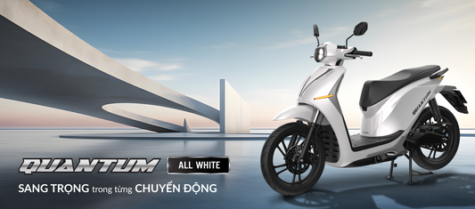 Ra mắt Dat Bike Quantum All White: Sang trọng trong từng chuyển động