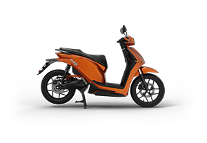 Orange Scooter
