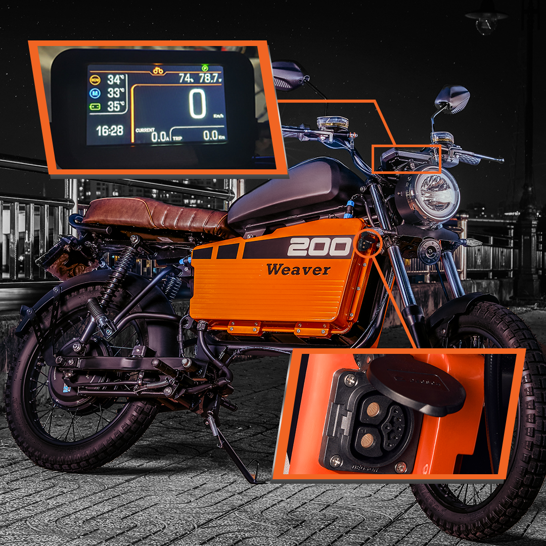 Xe Weaver 200 ngoài trời