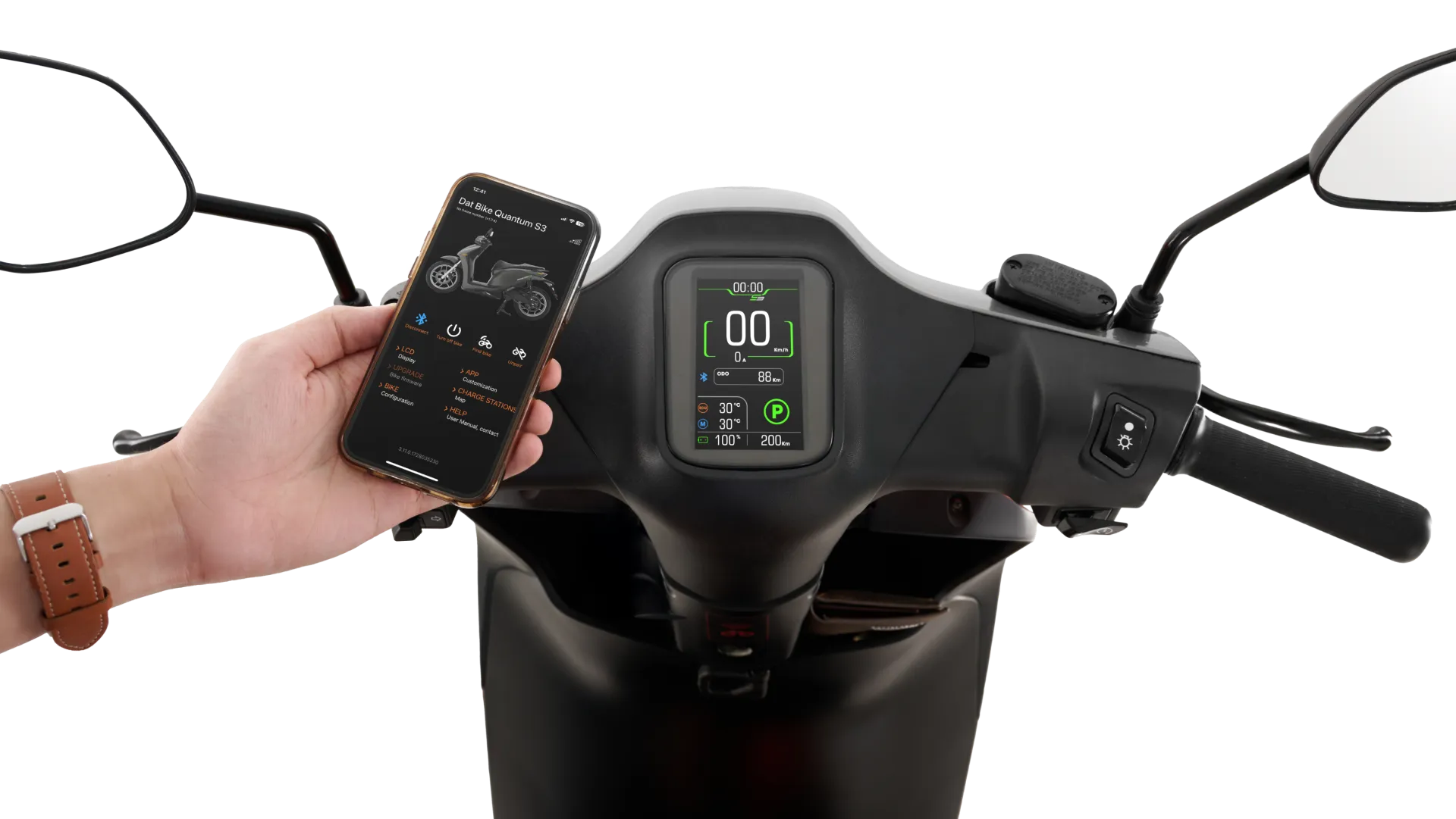 Dat Bike LCD App