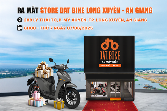 Dat Bike ra mắt Store Long Xuyên - An Giang. Tiếp tục chiến lược mỗi tuần mở 1 store mới