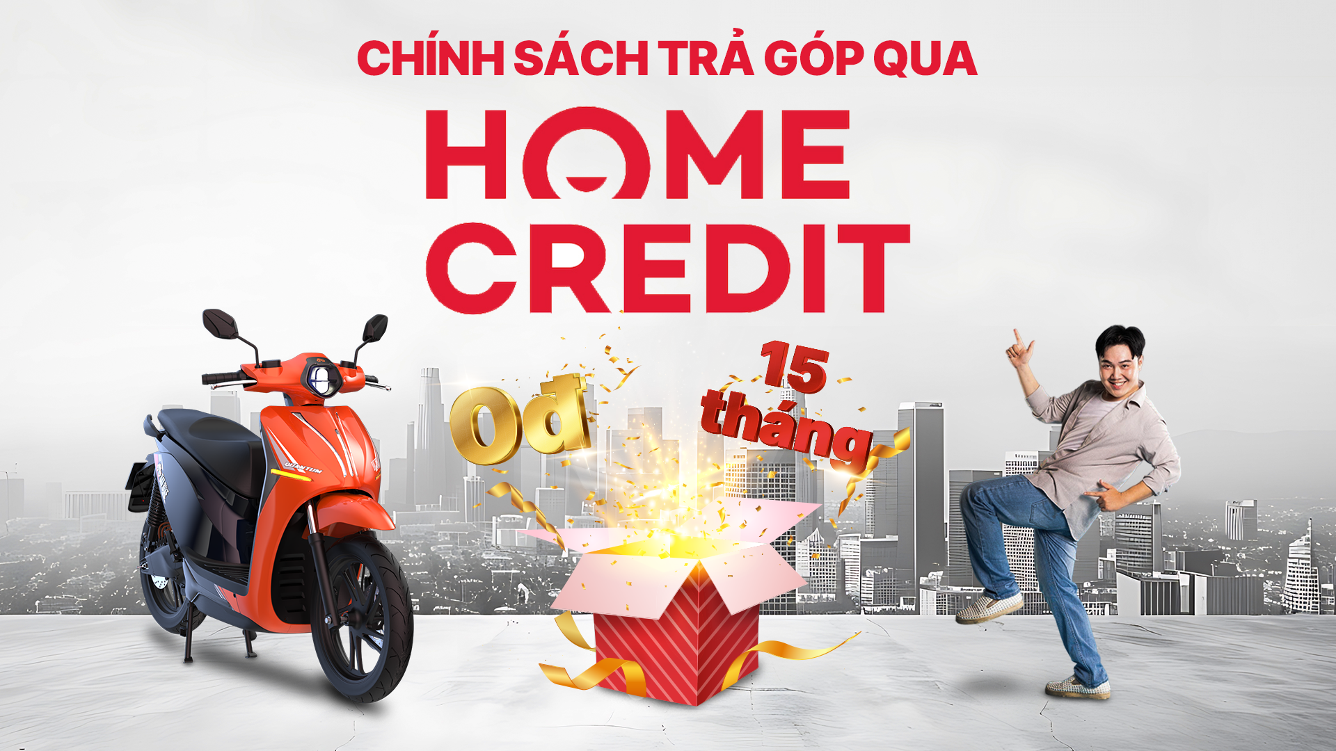 Chính sách chương trình trả góp qua Home Credit