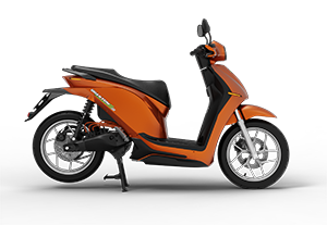 Orange Scooter