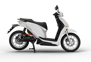 White Scooter