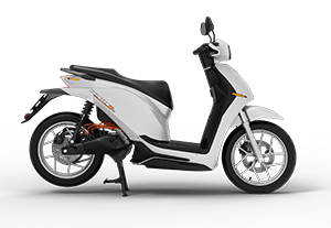 White Scooter