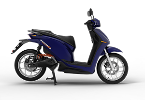 Blue Scooter