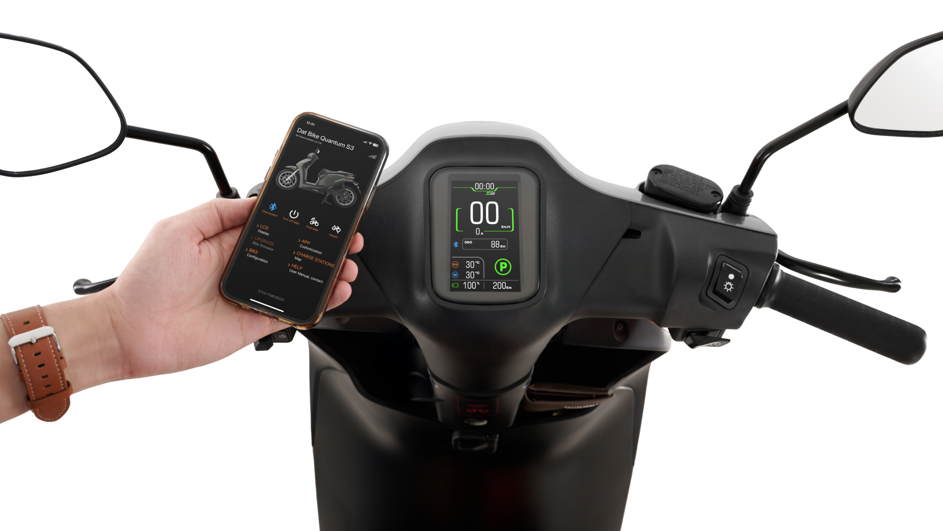 Dat Bike LCD App
