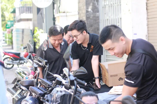 Dat Bike bàn giao lô xe Weaver++ đầu tiên đến khách hàng