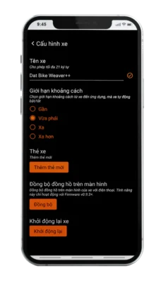 Hướng dẫn về cập nhật Firmware và App Dat Bike