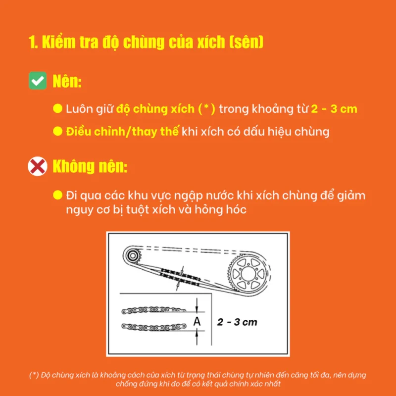 Kiểm Tra Độ Chùng Của Sên