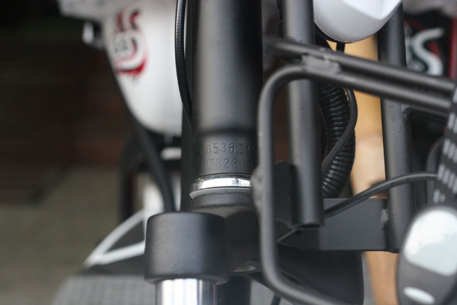 Cấu trúc số khung xe máy điện gồm 17 ký tự chữ và số