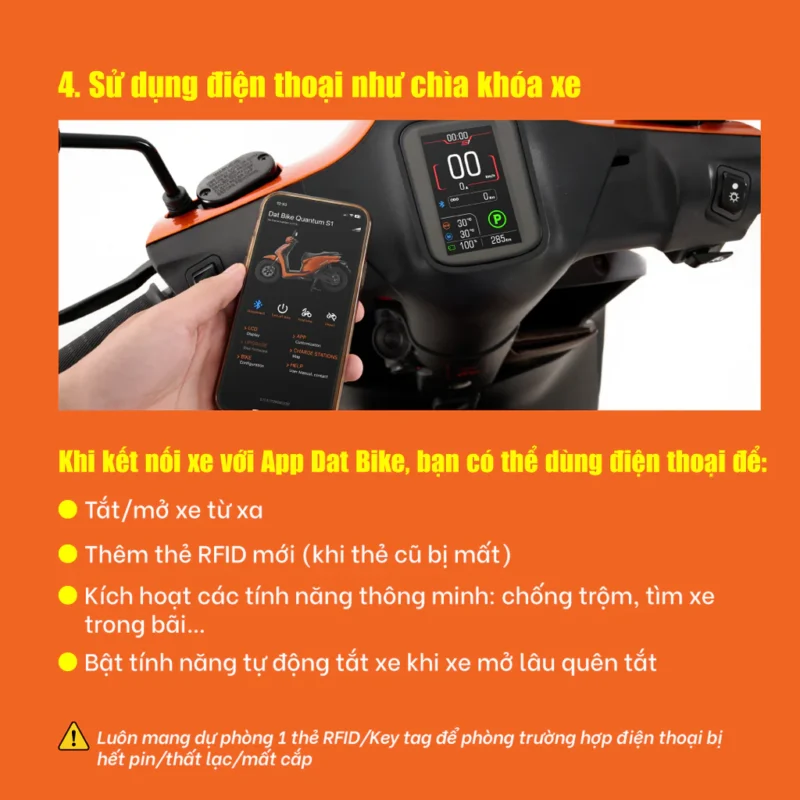 Sử dụng điện thoại như chìa khóa xe