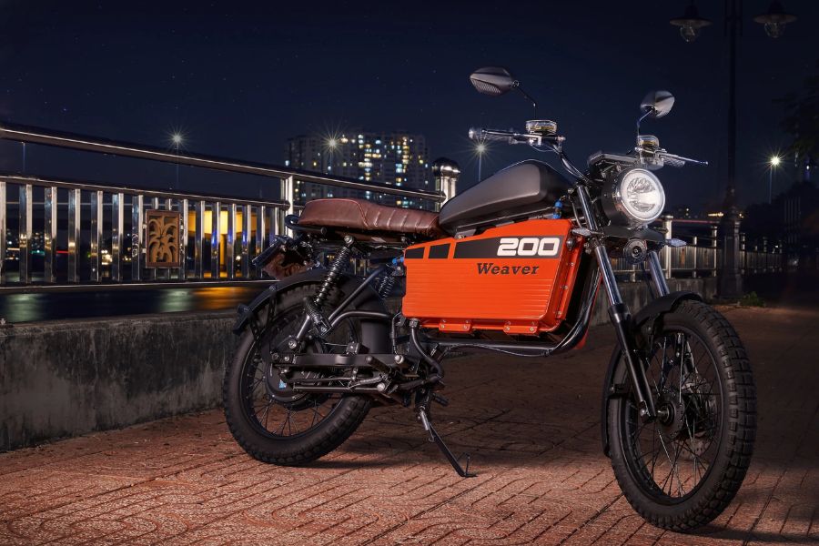 Dat Bike Weaver 200 có động cơ 6.000W mạnh mẽ và thời gian sạc nhanh chỉ 1 giờ