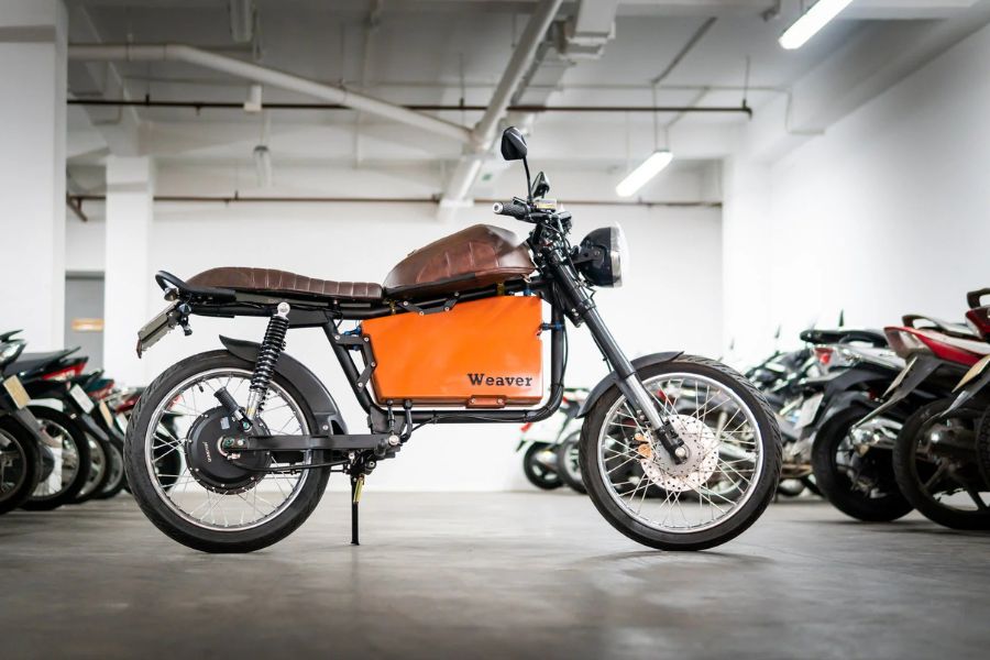 Dat Bike Weaver có động cơ 5.000W, quãng đường 100km và pin sạc đầy trong 3 giờ