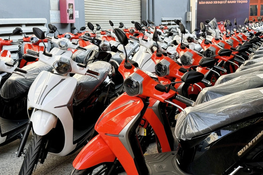 Xe máy điện Dat Bike có thiết kế thời trang và phong cách