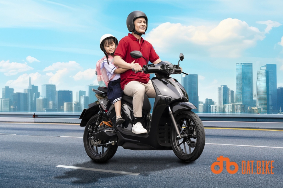 Dat Bike có pin bền, sạc nhanh và đi được quãng đường xa