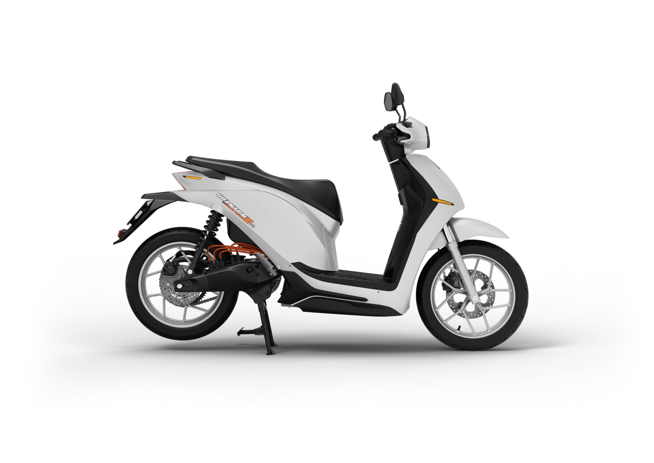 White Scooter