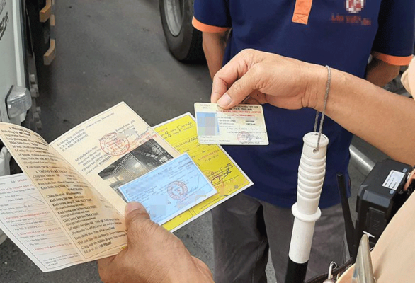 Các loại giấy tờ cần có khi điều khiển xe cơ giới