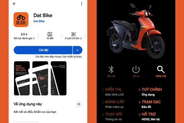 Phần mềm điều khiển thông minh trên xe điện Dat Bike có gì hay?