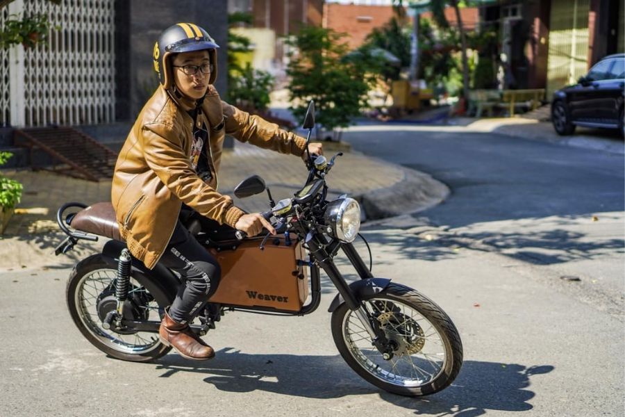 Dat Bike Weaver là biểu tượng của sự tinh gọn, khỏe khoắn và trải nghiệm lái mạnh mẽ