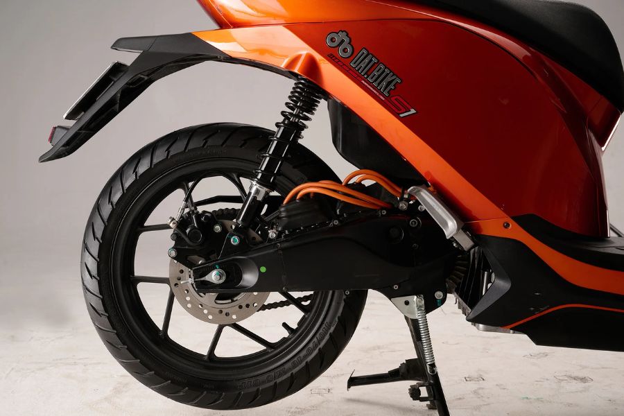 Phanh tái sinh giúp xe điện Dat Bike tăng quãng đường di chuyển và giảm hao mòn phanh
