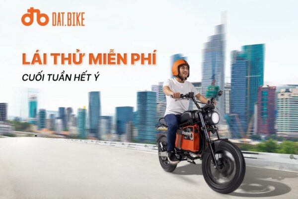 Trải nghiệm lái thử miễn phí dòng xe Dat Bike với hiệu năng vượt trội