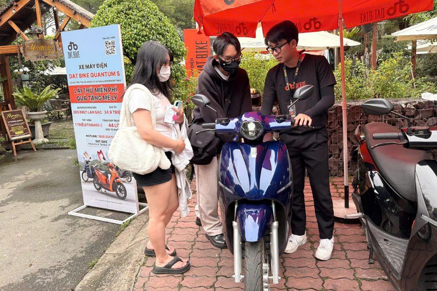 Dat Bike có khả năng tăng tốc 50km/h chỉ trong 3s