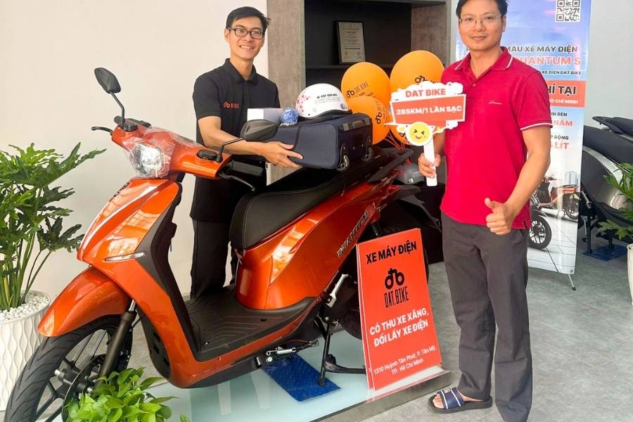 Dat Bike Quantum S1 là mẫu xe điện hiệu suất cao với chi phí vận hành cực kỳ tiết kiệm