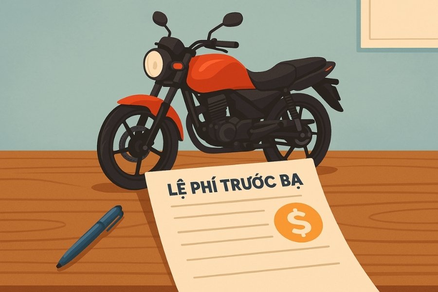 Biểu phí đăng ký xe năm 2026 bao gồm lệ phí trước bạ thường là 2% cho xe máy và 10% cho ô tô Biểu phí đăng ký xe năm 2026 bao gồm lệ phí trước bạ thường là 2% cho xe máy và 10% cho ô tô