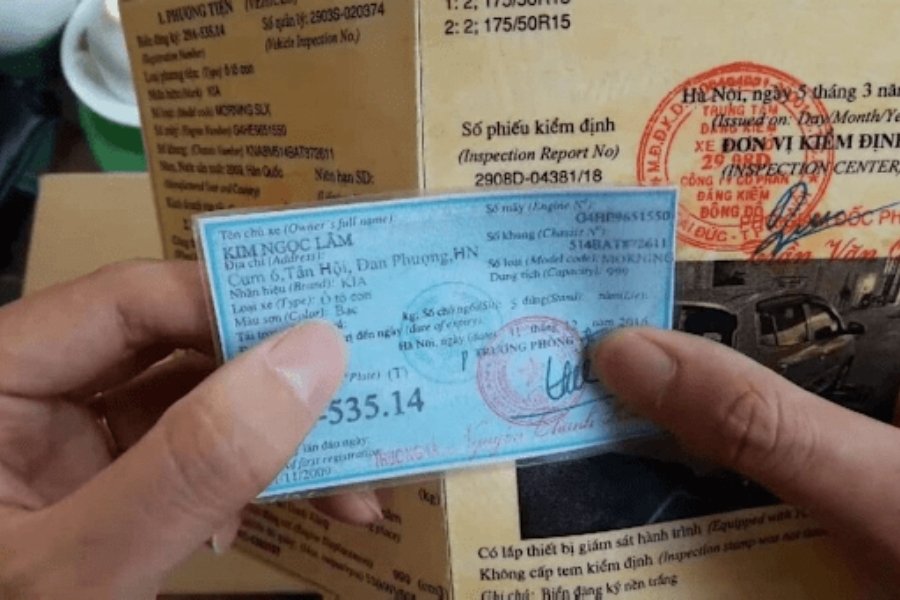 Giấy tờ xe là bằng chứng pháp lý về quyền sở hữu và điều hành phương tiện