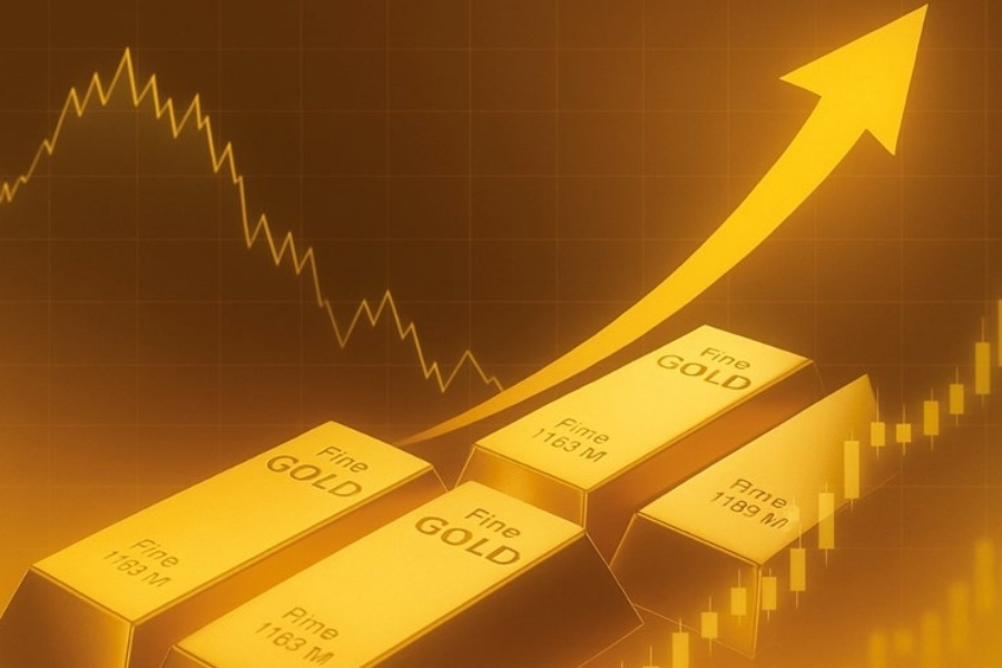 Nhà đầu tư tháo chạy khỏi tài sản rủi ro, dồn vốn vào vàng và USD để tìm kiếm sự an toàn