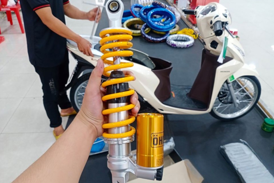 Tác dụng phuộc xe máy gì đối với trải nghiệm lái xe