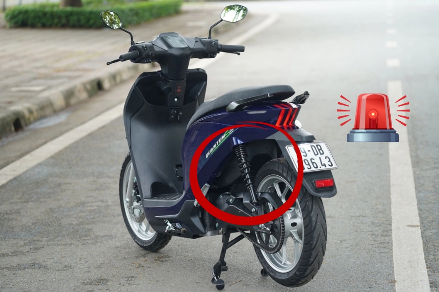Cần sửa chữa kịp tới nếu phuộc xe có dấu hiệu hỏng