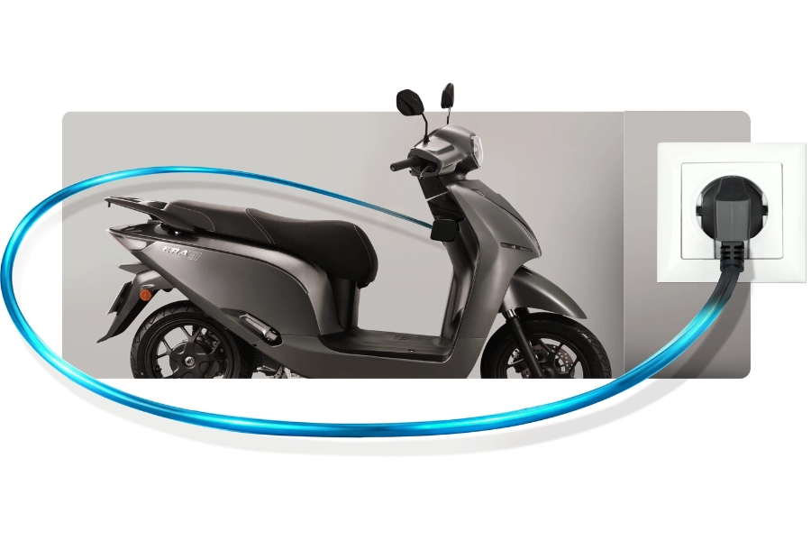 Xe máy điện siêu sạc là dòng xe có bộ sạc công suất lớn, nạp đầy pin chỉ trong vài giờ