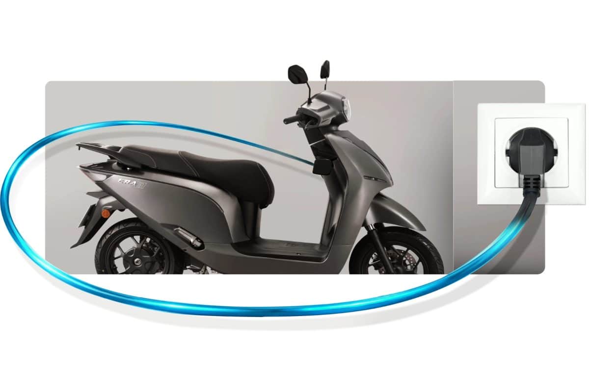 Sạc tích hợp là gì? Giải mã công nghệ siêu sạc không cần cục sạc rời trên Dat Bike Era