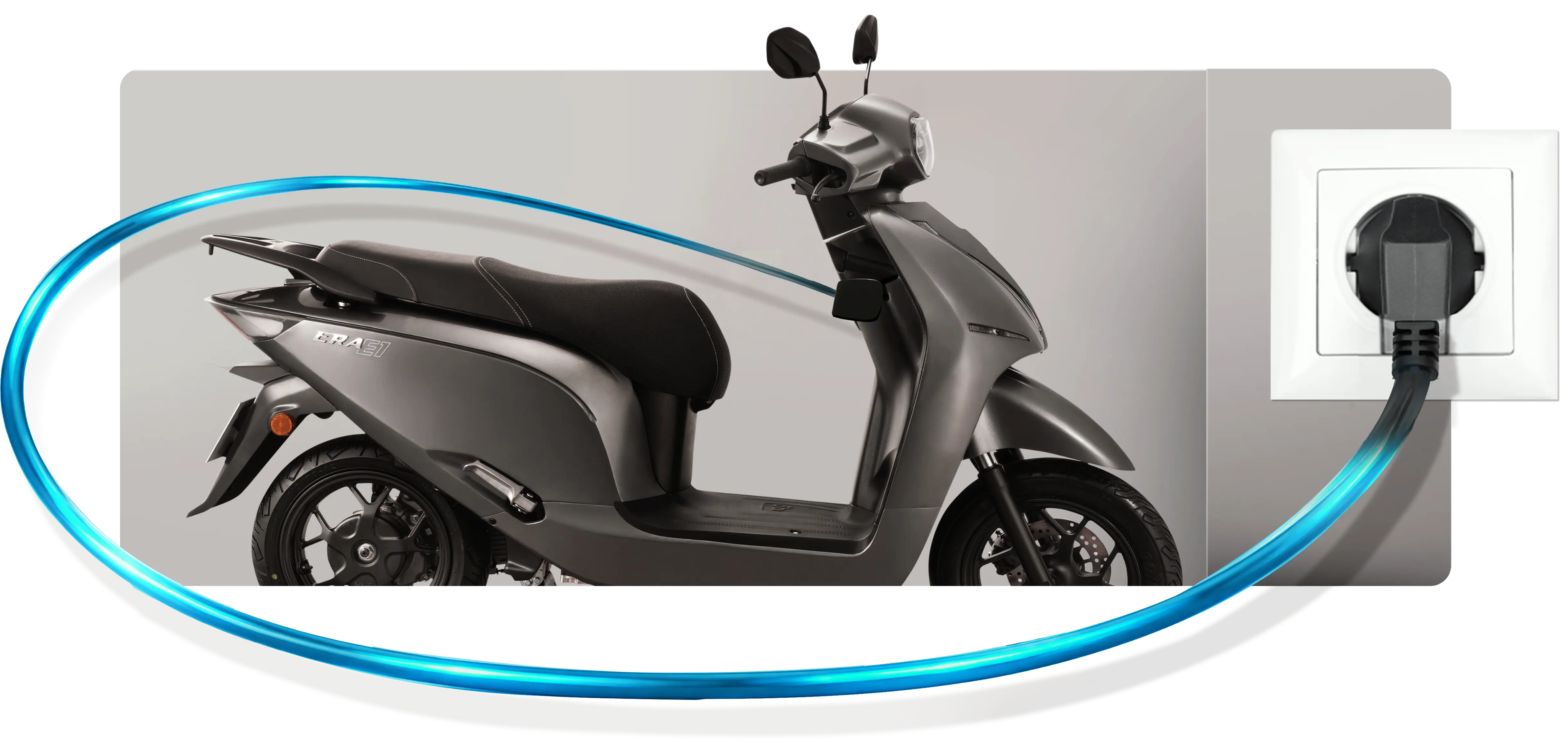 Sạc tích hợp sẵn trên xe ERA E1